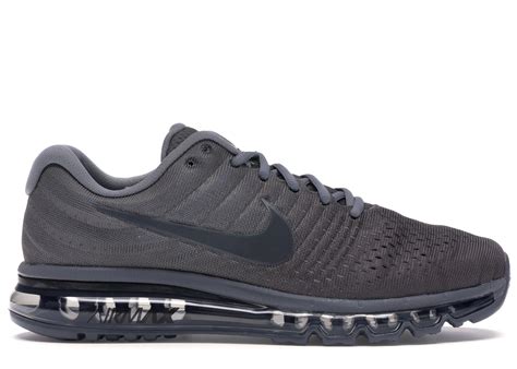 nike air max 2017 heren schoenen donker grijs|Mens Grey Air Max 2017 Shoes .